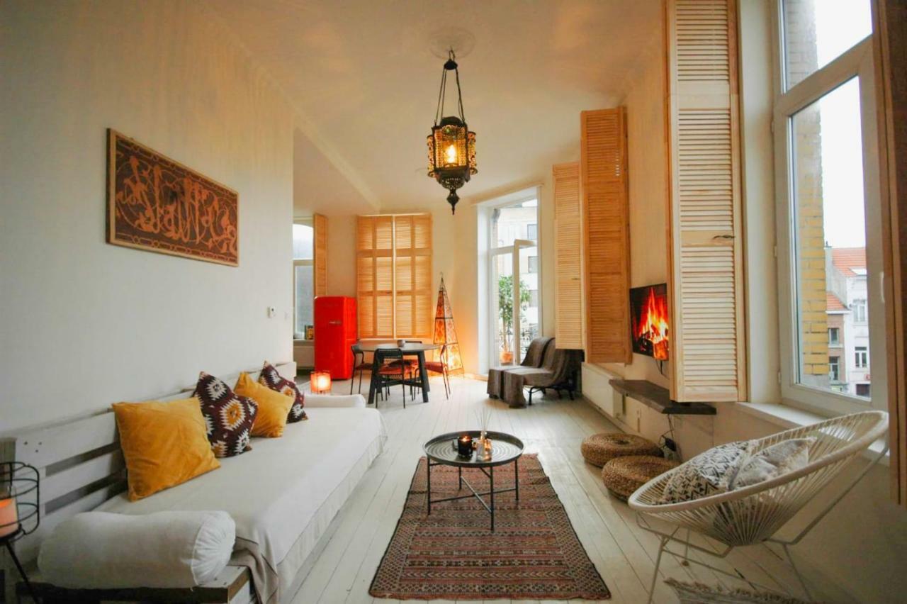 Sleep Inn - 1001 Nights Loft Citycenter With Balconyview Antwerpen Bagian luar foto